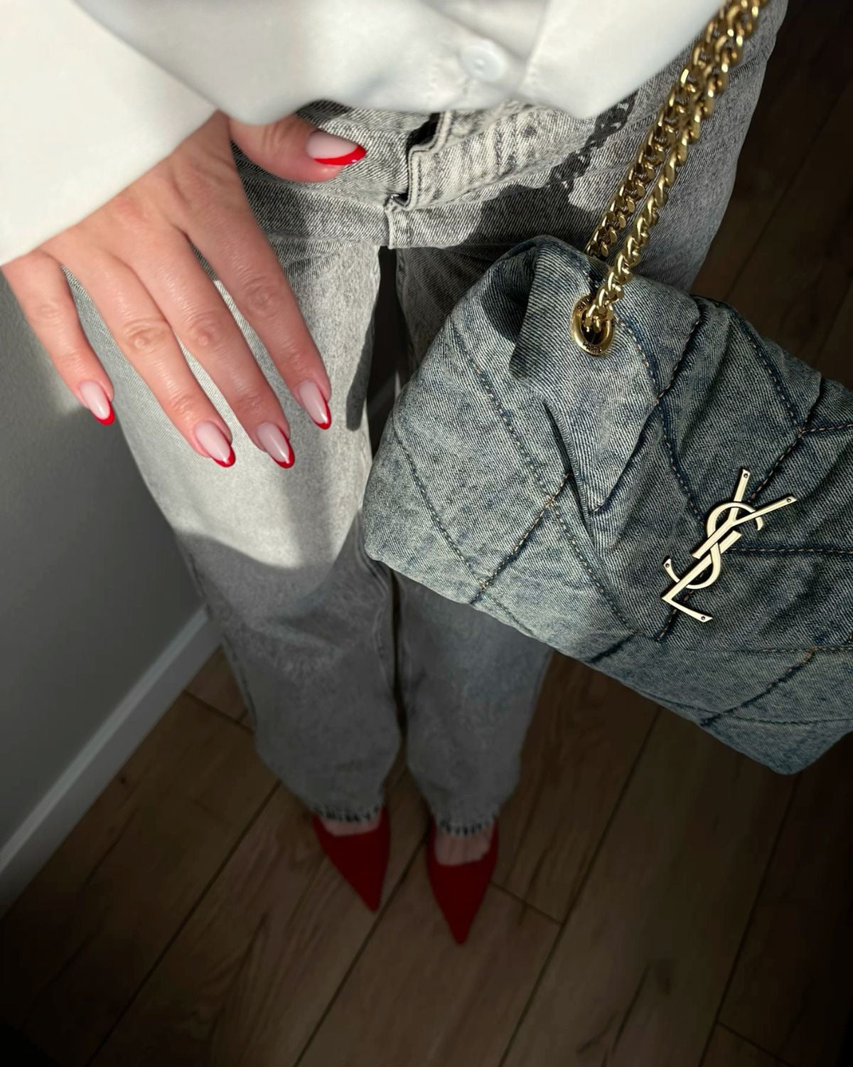 YSL Loulou (denim)
