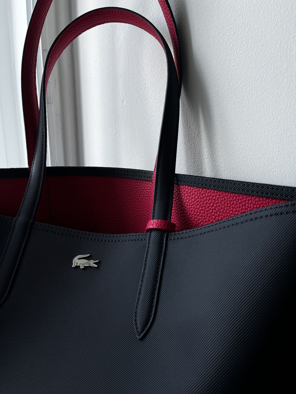Tote Lacoste (cuero)