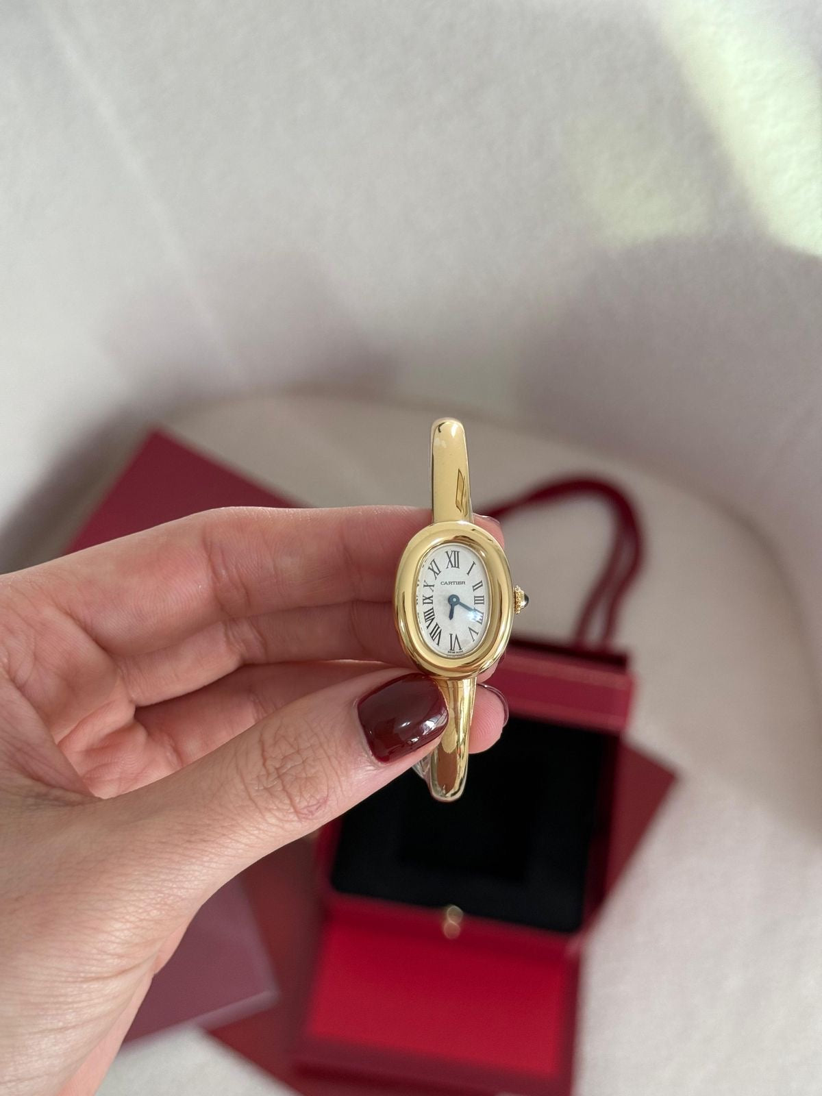 Reloj Cartier Baignoire