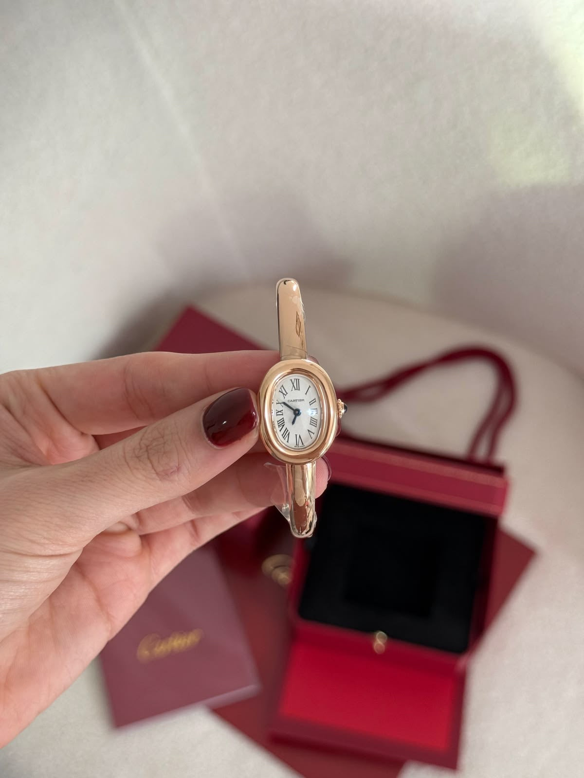 Reloj Cartier Baignoire