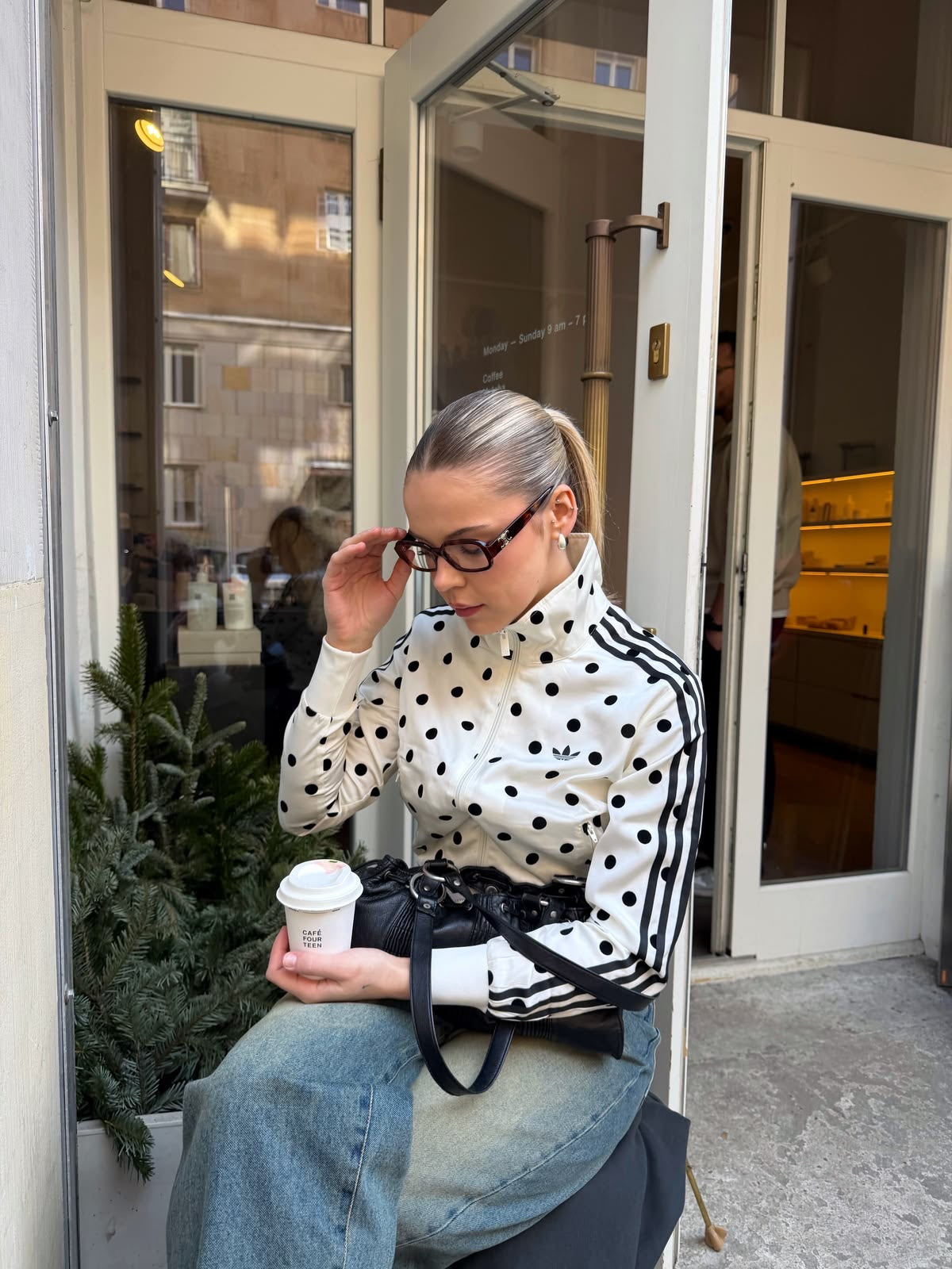 Adidas Polka Dots Jacket